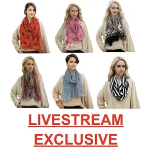 CaliBe Lightweight Scarf for Women and Girls - Trendy and Skin-Friendly, Soft Fabric, Circle Loop Design, Affordable Fashion Accessory