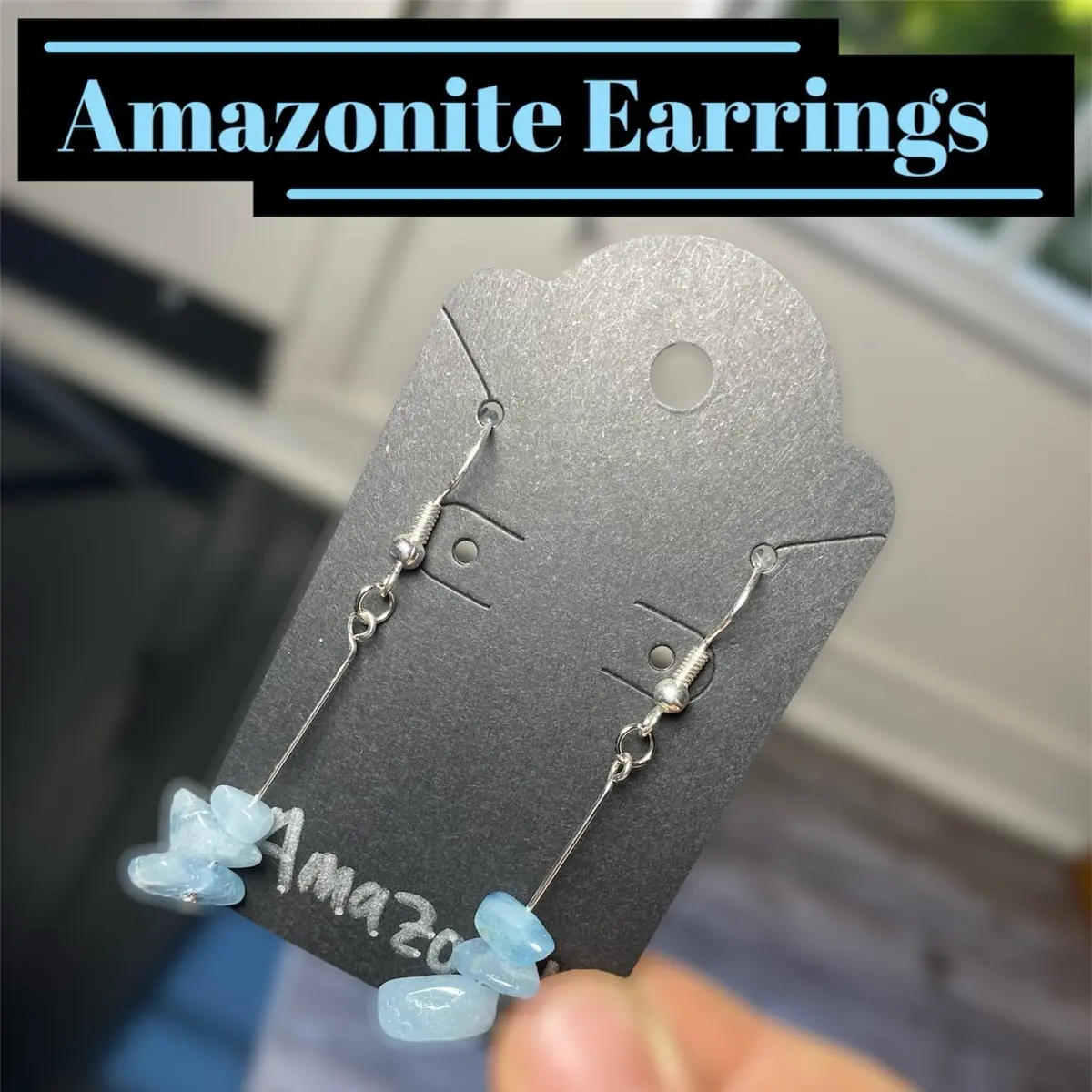 Amazonite Earrings