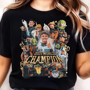 McLaren World Drivers Champion Shirt | Gift for Lando Norris Fan