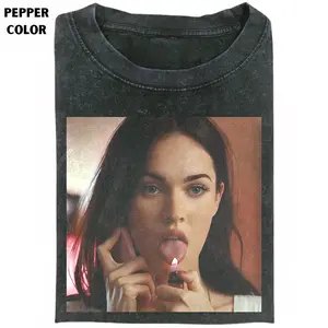 Meg@n Fox Vintage Graphic Tee, Jennifer's Body Movie Shirt, Horror Movie T-Shirt, Iconic Movie Tee, Horror Graphic Shirt, Gift for Men Women, Crew Neck T-shirt, Trending T-shirt