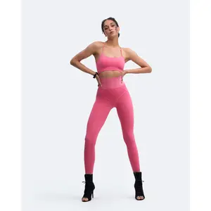 Thin Straps Seamless Sports Bra