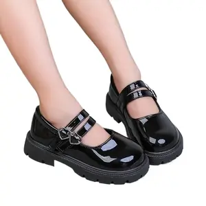 Girls' Fashionable Mary Jane Flats |       Heart Design + Solid Color |       Comfortable for Spring/Autumn |       Perfect for Princess Outfits/School/Parties