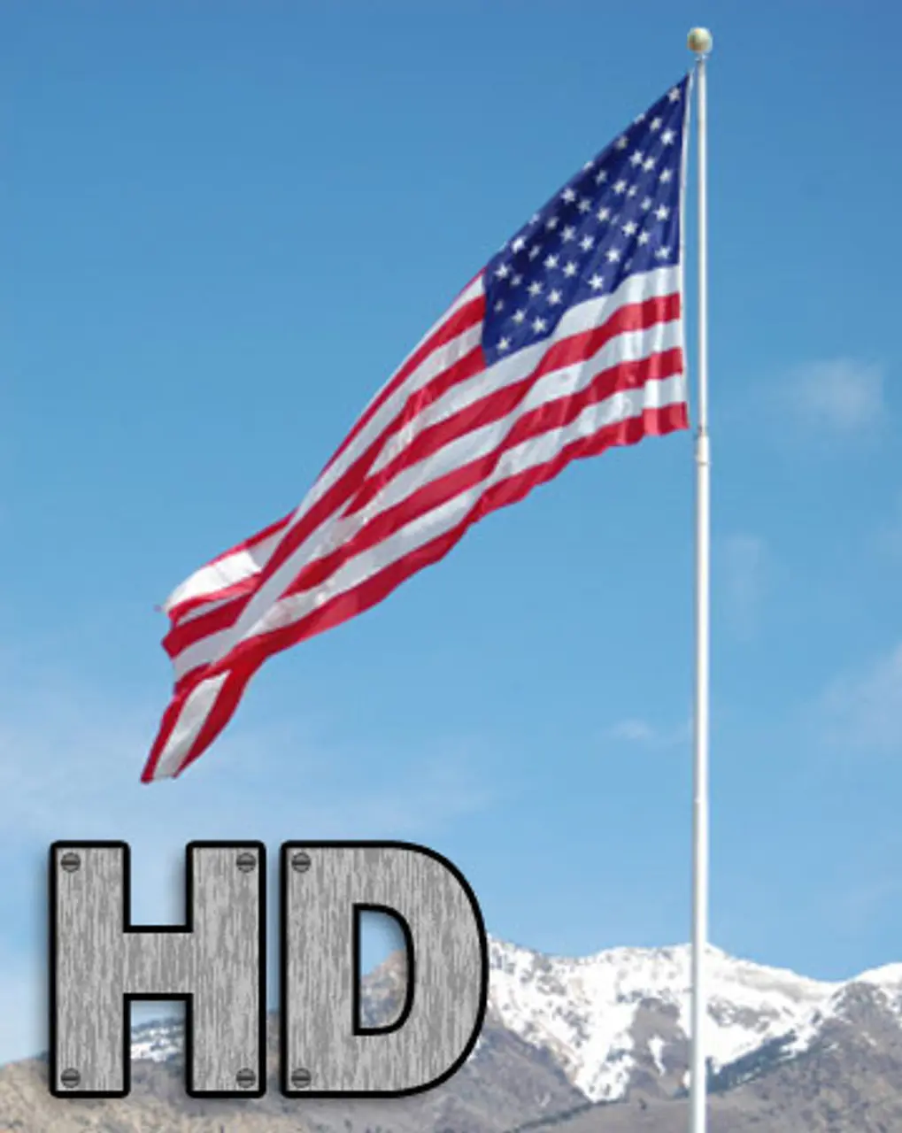 20' Telescopic Flagpole 13 Gauge-HEAVY DUTY