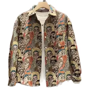 The Pop Art Denim Structured Jacket