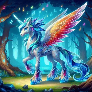 5D DIY Full Drill Round Diamond Painting - Diamond Art Painting Kit Rainbow Unicorn Mosaic, Canvas - DIY Decorative Painting, Home Wall Decor, Perfect for Halloween and Christmas, Independence Day, Birthday and Anniversary Gifts, Diamond Art Tools