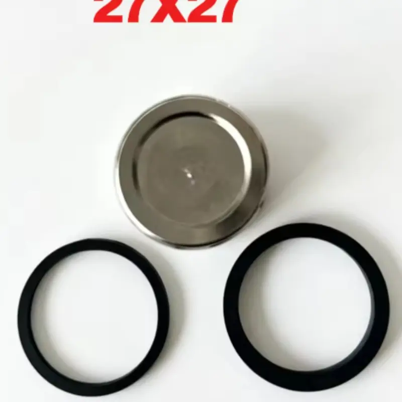 27x27mm Rear Brake Caliper Piston + Seals Rebuild Kit For Honda PCX150/160 FOR Yamaha NMAX155 27mm Dual Piston Caliper