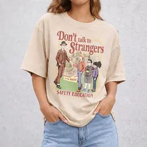 Don't Talk To Strangers Shirt, Stranger Things Sweatshirt, Funny St5 Movie T-Shirt, Mr. Whatsit Stranger Tee, Safety Education