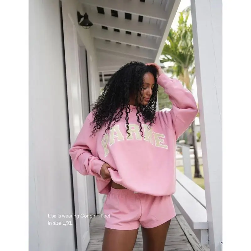 Pink-yellow lettering