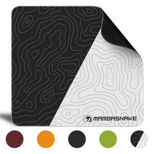 MAMBASNAKE CM02 Gaming Mouse Mat,Large Mouse Pad with Non-Slip Rubber Base, High-Density Fiber Surface, Easy Sliding, Spill-Resistant Surface for Gamer, Office&Home Desk Mat 17.72x15.75x 0.16in