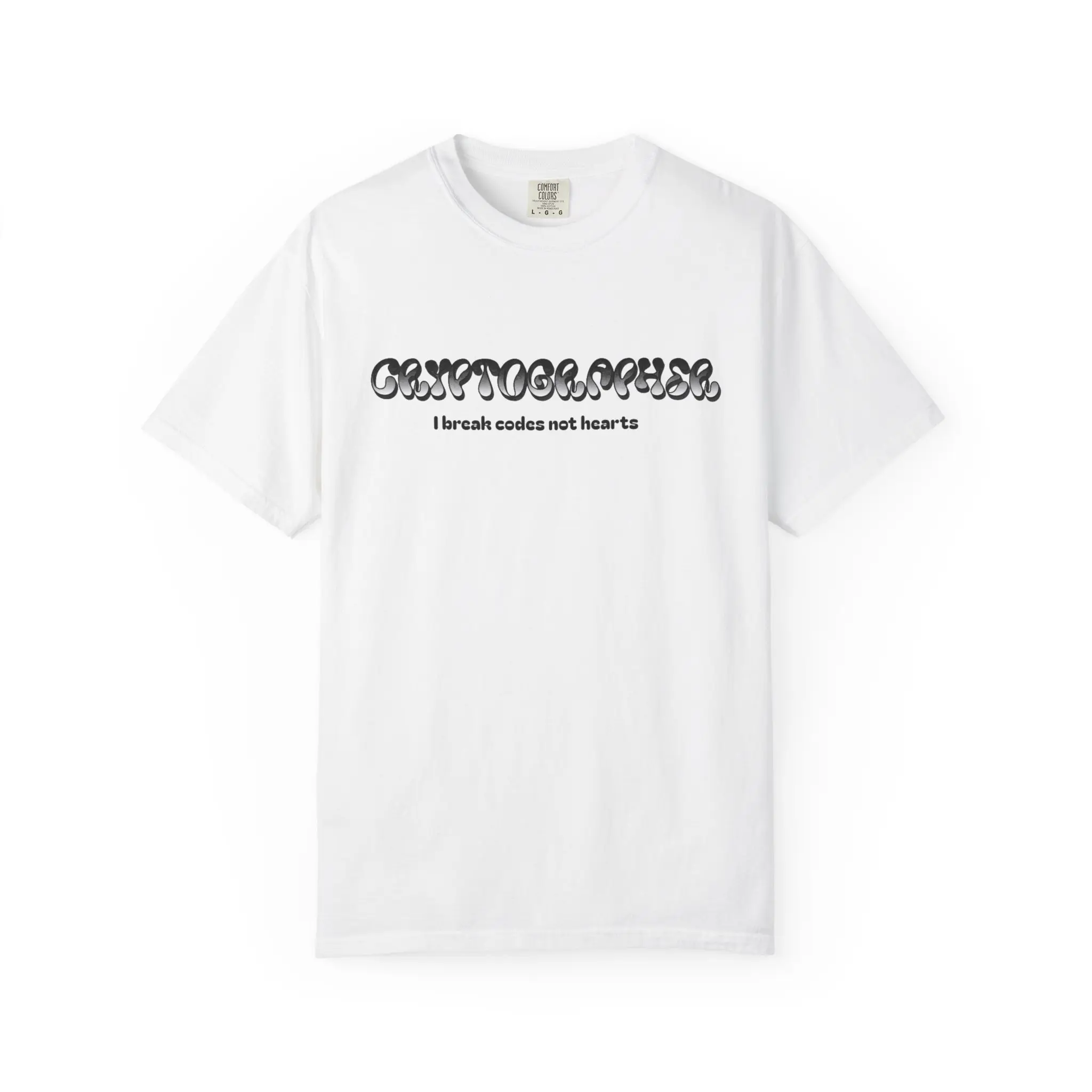 Crypto T-Shirt Cryptographer Tshirt Cyber Security Shirt  Cryptography Gift Cryptography Lover Shirt Cyber Security Lover Tee Coding Love
