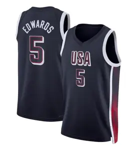 USA 2024 Basketball Kevi/n Dur/ant Navy Jersey - Gift for everyone