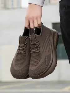 Unisex Breathable Anti-Bacterial Flyknit Sock Shoes | Comfortable Sock-Like Wrap | Wide Toe | Anti-Slip & Durable Casual Shoes