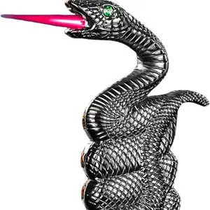 Snake Torch With Red Flame