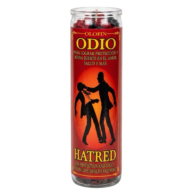 Odio (Hatred) Prepared Ritual Candle Perfumed