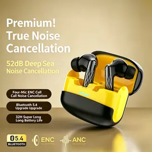 Bluetooth-compatible Wireless Earbuds, In-Ear Design, Noise-Canceling High-Fidelity Sound, Long Battery Life, Portable, Compatible with iOS/android, True Wireless Earbuds