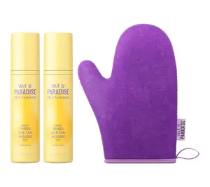 Isle of Paradise Express Mousse Duo with Mitt Tanning Mitt