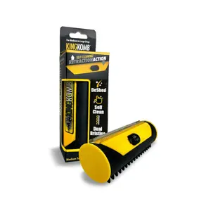 King Kanine Self-Cleaning Dog & Cat Brush for Shedding