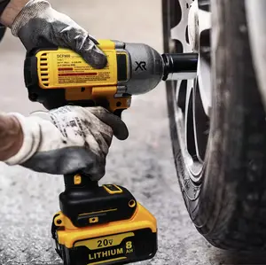 600Nm High Cordless Impact Wrench - Professional Grade for Semi-Truck, Tractor & Heavy Equipment Repair | 3-Speed Control | Compatible with 20V Batteries