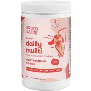 NooraTail Dog Multivitamin Chews – 21 Nutrients for Bone, Joint & Immune Support
