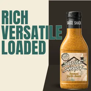 Smoked Garlic Sauce - Sauce Shack - Bold Garlic BBQ