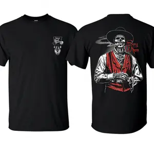 Doc Holliday Say When I’m Your Huckleberry T-Shirt, Vintage Cowboy Western Shirt, Perfect for Tombstone Fans, Full Size, Full Color