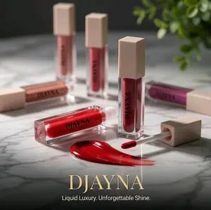 DJAYNA Liquid Luxury Lip Gloss - Unforgettable Shine, Available in Multiple Shades, Perfect for Everyday Use