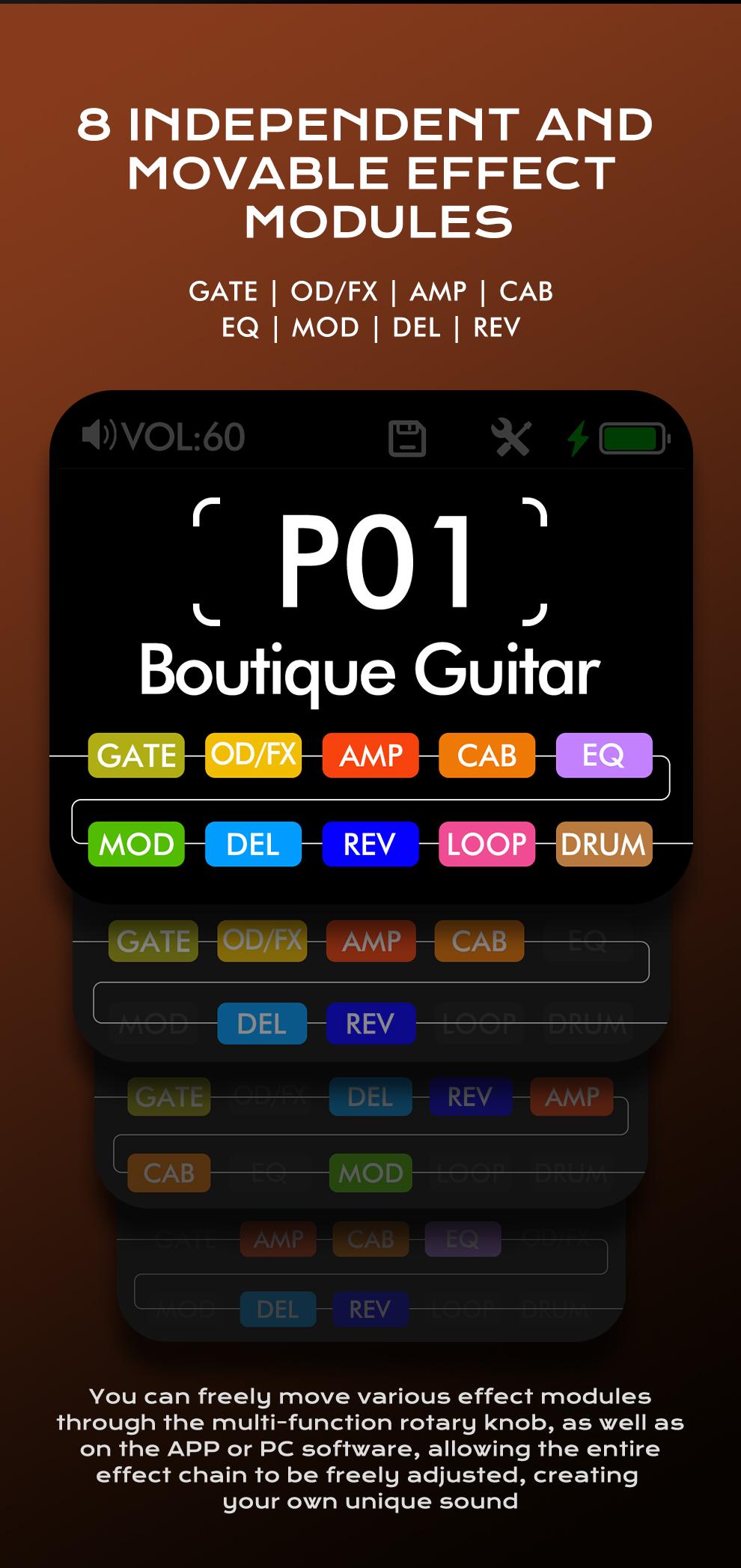 Bullfighter StageGO Digital Pocket Multi-Effects Pedal – Portable Guitar/Bass Processor with Built-in Battery, Bluetooth APP, USB Audio, 40+ Effects (Distortion/Delay/Reverb/Chorus) – Perfect for Beginners, Practice & Small Gigs