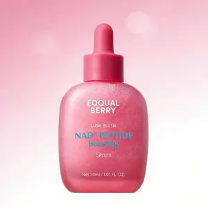 Upgrade your skincare with EQQUALBERRY NAD+ Peptide Smoothie Serum! This Korean anti-aging serum uses 5 ceramides and vegan collagen to fight wrinkles, firm skin, and leave you with a healthy, glowing complexion. 1.01oz/30ml.