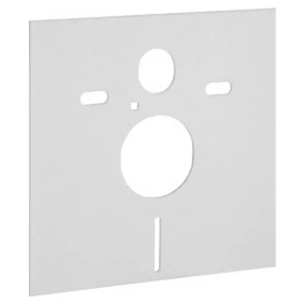 212 MAIN Geberit 156.050.00.1 Acoustic Insulation Bowl Connection Sets and Accessories, Minimalist, Rectangular Form, Simple Setup, Easy Installation