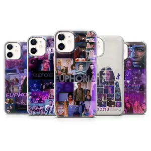 Euphoria Phone Case Zendaya Rue for iPhone 16 Pro, 15, 14, 13, 12, Samsung S24, S23, S22, S21