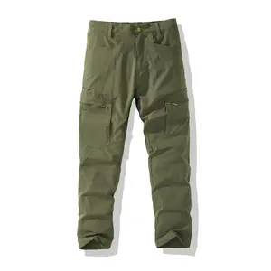 [Plus Size Tactical Cargo Pants] Plus-Size Men'S Outdoor Tactical Cargo Pants with Multiple Pockets, Plus Size
