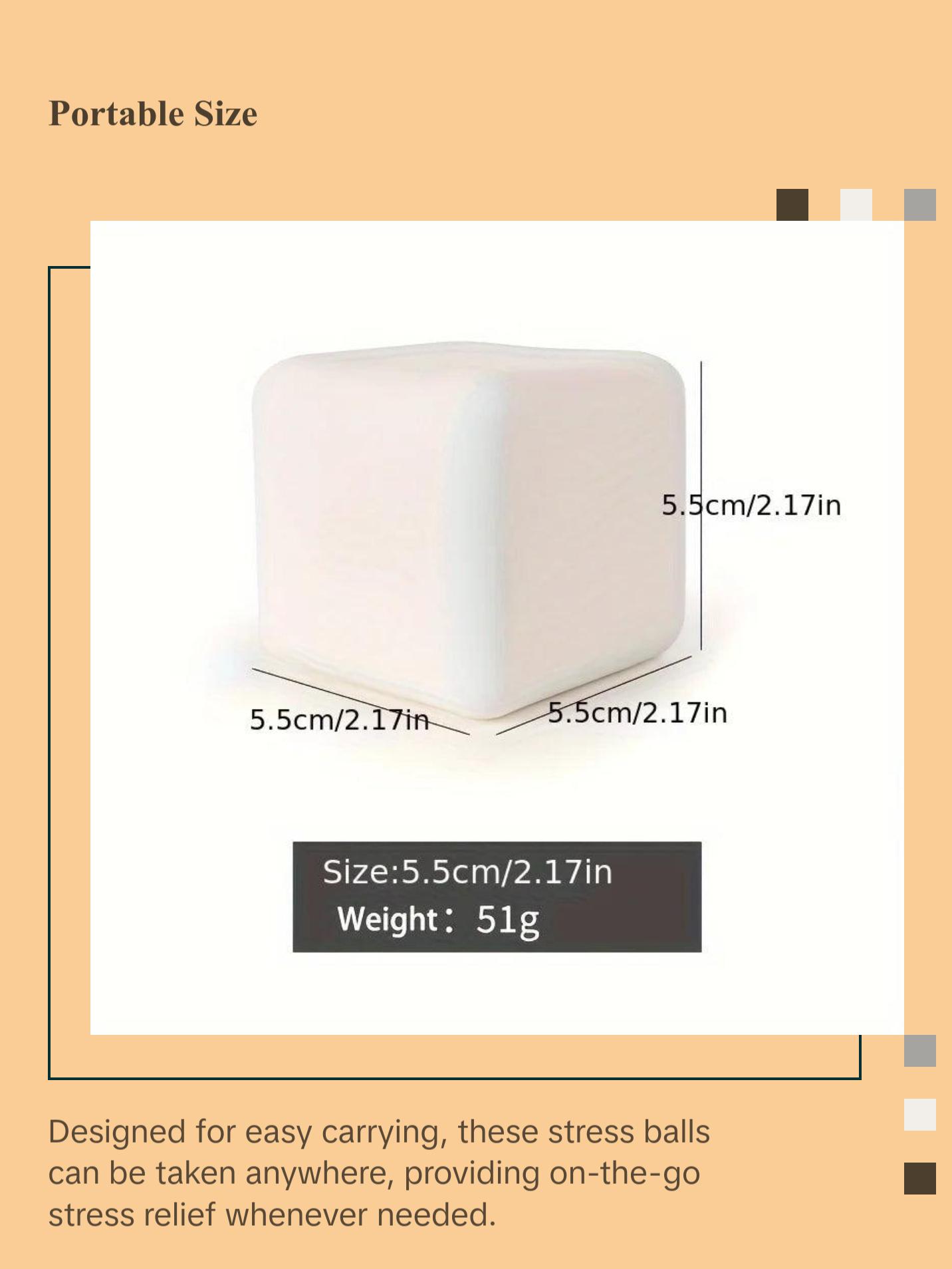 Squishy Tofu Stress Balls