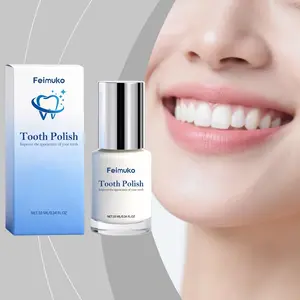 Tooth Polish,Tooth Paint,Cosmetic Teeth Polishing Liquid for Improving Teeth Appearance,Teeth Brightener,Teeth Stain Cleaner,Brush-On Formula,Portable Oral Care,10 ML/0.34 FL.OZ