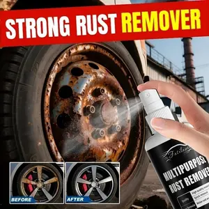 Deep Rust Remover Spray, Instantly Revives Metal Surfaces, Multi-Purpose Cleaner for Iron Railing, Tools, Appliances, Cars, Stainless Steel