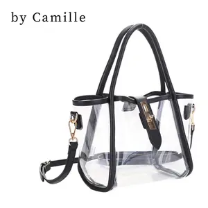 Claire Clear Crossbody Shoulder Tote