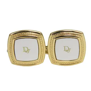 Pre-owned Dior Others Small Leather Goods Christian Cufflinks Accessories