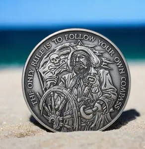 Pirate Compass Coin