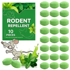 【Free Shipping 】Pack Popular Natural Rodent Repellent Balls! Infused with peppermint and lemon oil, these balls effectively deter squirrels, rats, spiders, and other pests. Safe, long - lasting, and easy to  use for both indoor and outdoor applications.