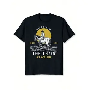 Women's Yellowstone Beth Dutton Graphic Tee, Funny Printed Summer Top, Trendy Y2K Style Yellow Short Sleeve T-Shirt, Casual Crew Neck Daily Wear, Stylish Ladies Summer Apparel, Popular Fashion Tops for Daily Outings and Casual Occasions