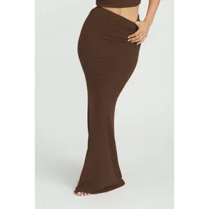 Dom Maxi Skirt - Chocolate