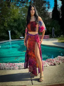 bohemian cosmos goddess set (sleeves are different lil more pink/brown)