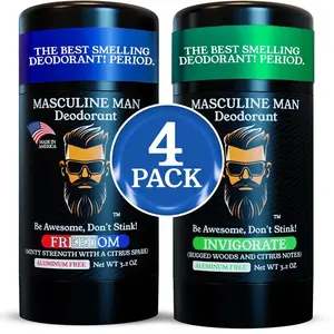 	MASCULINE MAN FREEDOM + INVIGORATE (2+2 Deodorants)