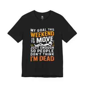 Men's Short-Sleeve Casual T-Shirt for Weekend Plans