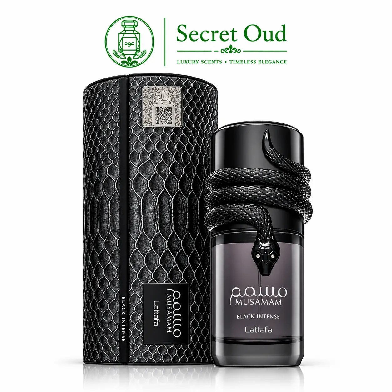 Lattafa Musamam Black Intense EDP - Unisex Long-Lasting Bold Aromatic Luxurious Fragrance, Single Item Beauty Product, Ideal Father's Day Gifts, Long Lasting Perfume for Men & Women