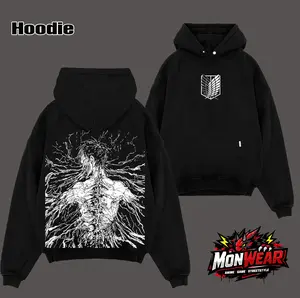 Vintage Eren Yeager - AOT Anime Washed Tee - Unisex T-shirt - Unisex Hoodie | Oversize Anime Manga Washed Heavyweight Cotton T-shirt, Gift For Attack On Titan Fans, Anime Lover, Graphic Streetwear Tee