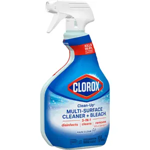 Clorox Clean-Up Multi-Surface Cleaner with Bleach, Rain Clean, Spray, 32 Fl Oz