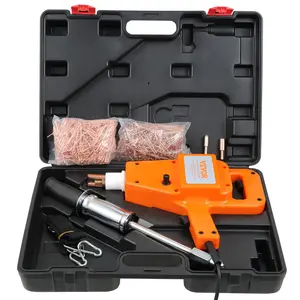 fathersdaygift  VEVOR Stud Welder Kit, 1600A Stud Welder Dent Repair Kit, 800VA Spot Welder Stud, 110V Welder Stud Kit, Stud Gun Dent Puller Kit with Complete Accessories, Dent Welder Repair for Auto Body Repairing