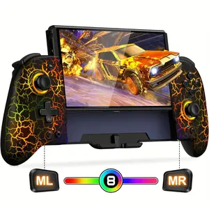 ESYWEN Switch Controllers for Switch/OLED Controller, Switch Wireless Pro Controller Joypad, Full-Size Ergonomic Handheld Mode Controller with Battery//Turbo/Programming(Black)