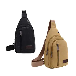 Men's Crossbody Sling Backpack - Anti Theft Chest Shoulder Bag - Lightweight Daypack for Walking Biking Cycling Travel Hiking