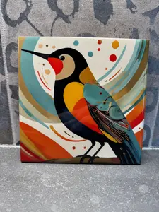 Mid-Century Modern Style Bird Hot Pot Trivet